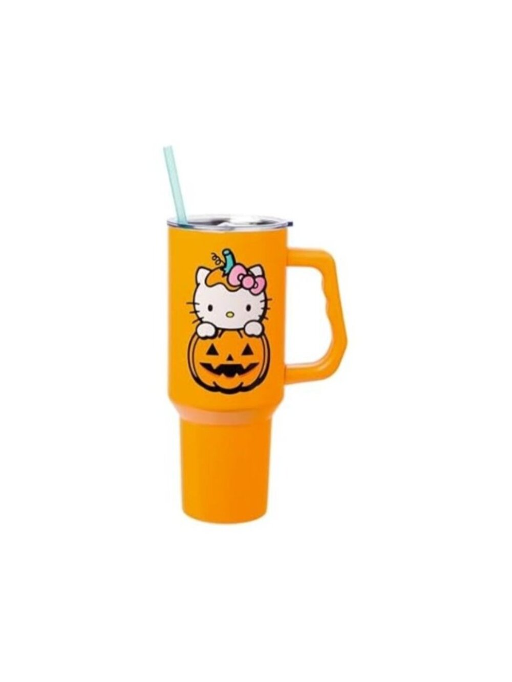 NEW Silver Buffalo Sanrio Hello Kitty Halloween 40 oz Stainless Steel Tumbler